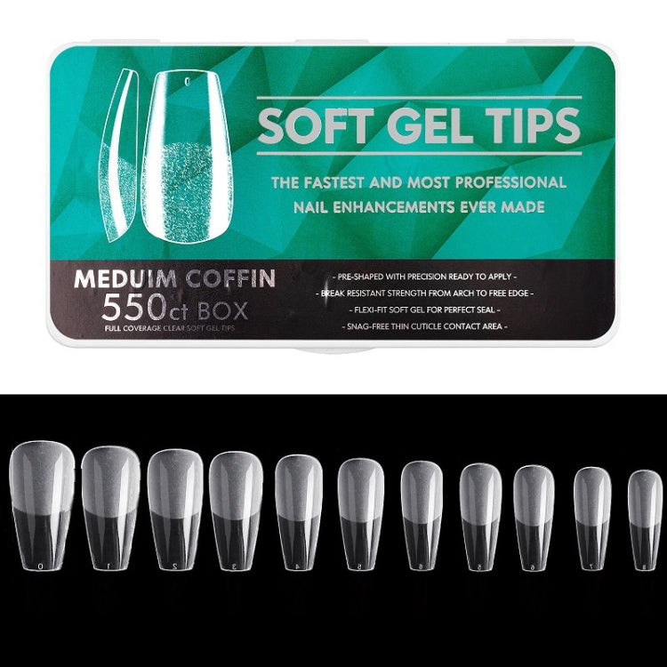 Scratch-free Ultra-thin Seamless Manicure Nail Plate, Shape:, 01 Frosted T Type, 02 Half Sand Water Droplets, 03 Half Sand Short Ballet, 04 Half Sand Short Water Drop, 05 Denim, 06 Long Denim, 07 Long Ballet, 08 Long Arc, 09 Long Water Pipe������������...