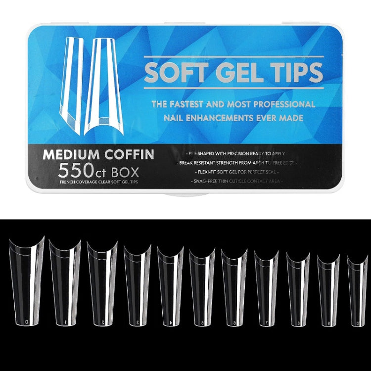 Scratch-free Ultra-thin Seamless Manicure Nail Plate, Shape:, 01 Frosted T Type, 02 Half Sand Water Droplets, 03 Half Sand Short Ballet, 04 Half Sand Short Water Drop, 05 Denim, 06 Long Denim, 07 Long Ballet, 08 Long Arc, 09 Long Water Pipe������������...
