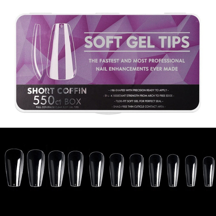 Scratch-free Ultra-thin Seamless Manicure Nail Plate, Shape:, 01 Frosted T Type, 02 Half Sand Water Droplets, 03 Half Sand Short Ballet, 04 Half Sand Short Water Drop, 05 Denim, 06 Long Denim, 07 Long Ballet, 08 Long Arc, 09 Long Water Pipe������������...