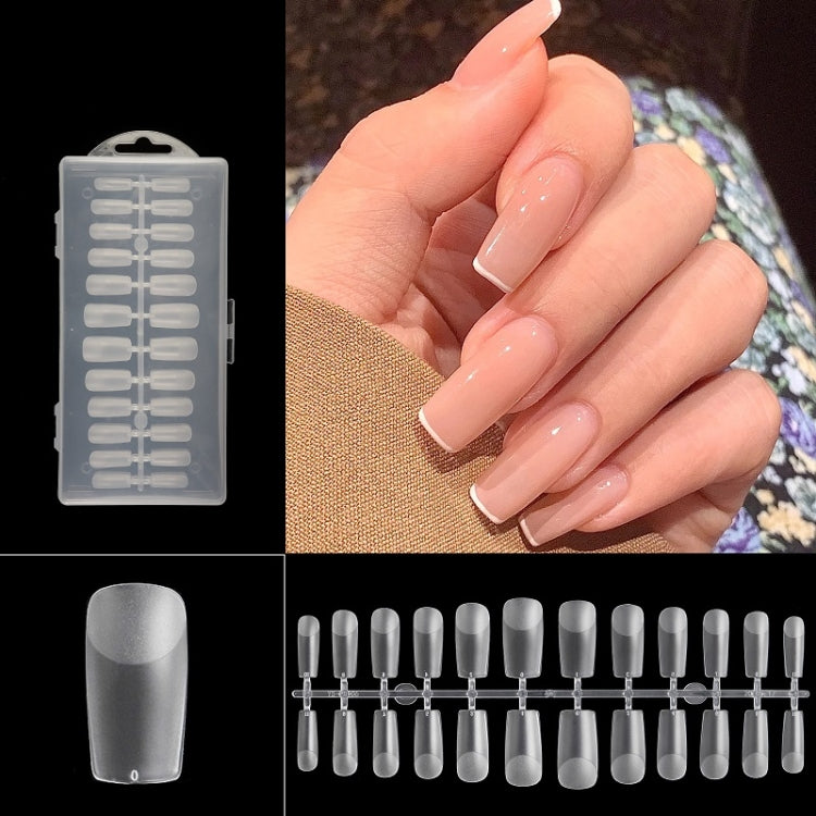 240 PCS Extended Manicure No-Engraving Frosted Thin Nail Piece, WH-106, WH-107, WH-107 Single Number 5-9, WH-108, WH-108 Single Number 5-9, Wh-109, WH-109 Single Number 5-9, WH-110
