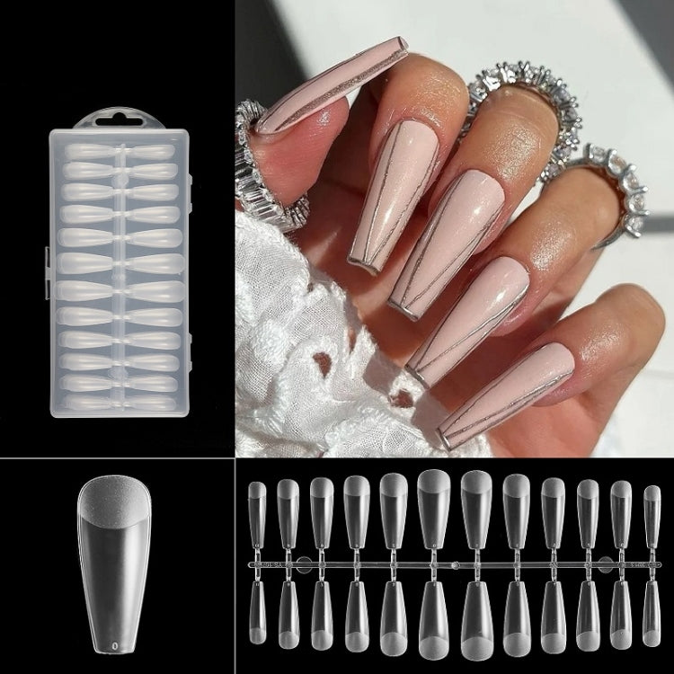 240 PCS Extended Manicure No-Engraving Frosted Thin Nail Piece, WH-106, WH-107, WH-107 Single Number 5-9, WH-108, WH-108 Single Number 5-9, Wh-109, WH-109 Single Number 5-9, WH-110