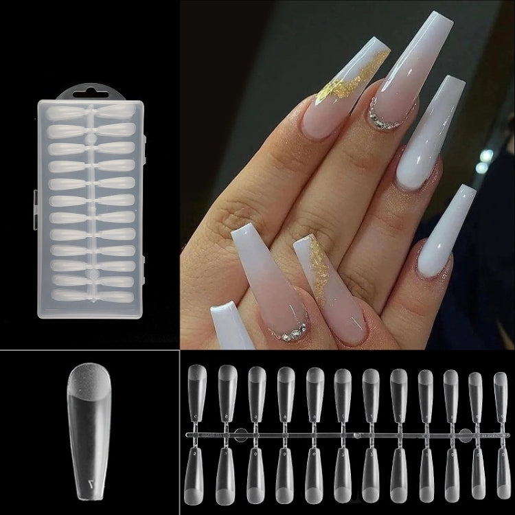 240 PCS Extended Manicure No-Engraving Frosted Thin Nail Piece, WH-106, WH-107, WH-107 Single Number 5-9, WH-108, WH-108 Single Number 5-9, Wh-109, WH-109 Single Number 5-9, WH-110