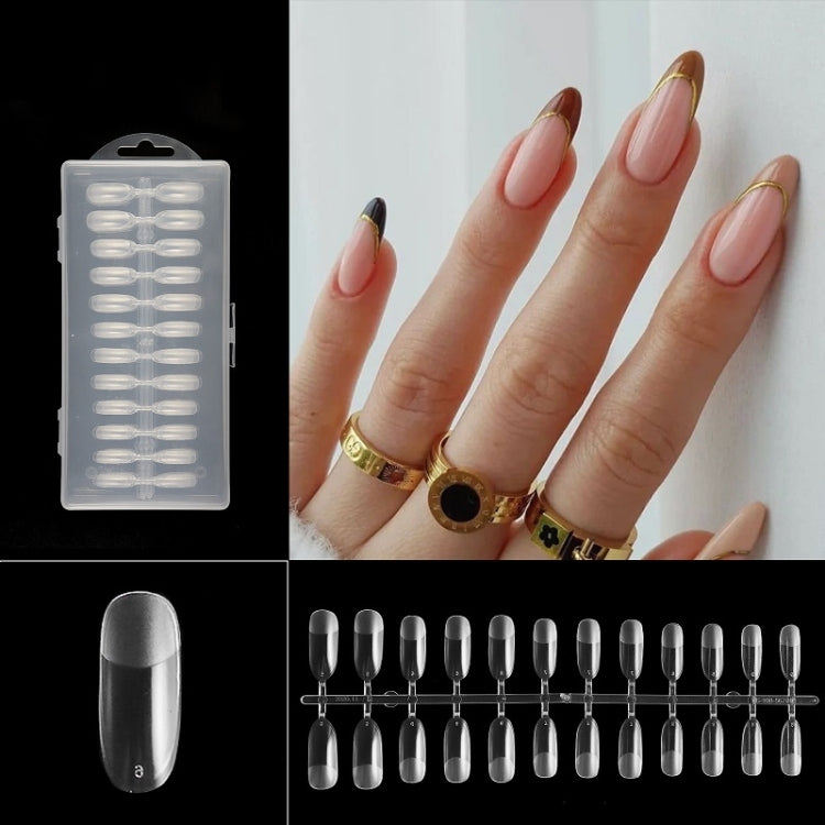 240 PCS Extended Manicure No-Engraving Frosted Thin Nail Piece, WH-106, WH-107, WH-107 Single Number 5-9, WH-108, WH-108 Single Number 5-9, Wh-109, WH-109 Single Number 5-9, WH-110