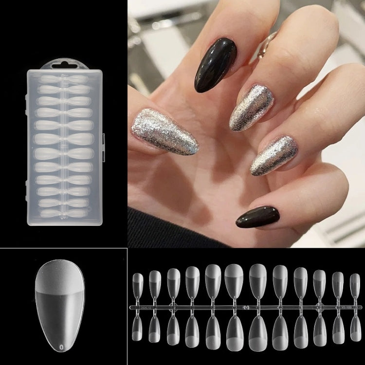 240 PCS Extended Manicure No-Engraving Frosted Thin Nail Piece, WH-106, WH-107, WH-107 Single Number 5-9, WH-108, WH-108 Single Number 5-9, Wh-109, WH-109 Single Number 5-9, WH-110