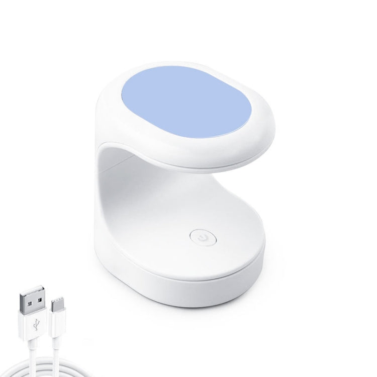 USB Mini Nail Phototherapy Lamp Nail Polish Baking Lamp, Color:, Blue