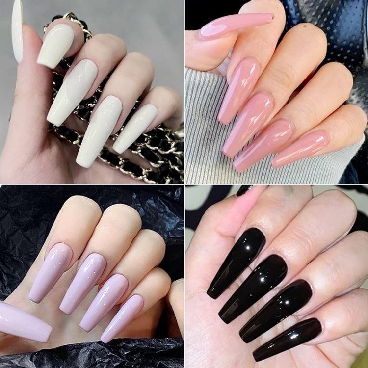 Color Jelly Nail Patch Finished Nail Art, 240 PCS