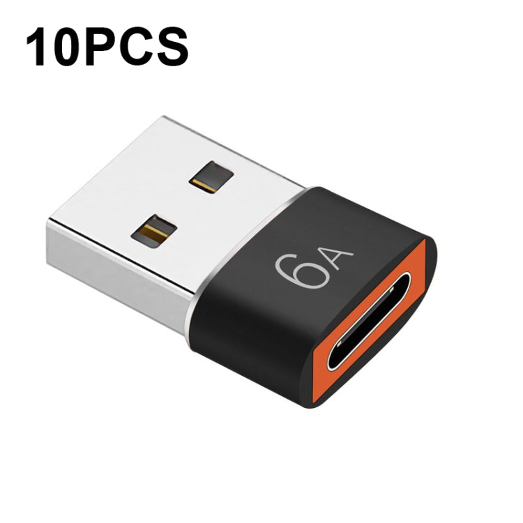 10 PCS HOWJIM HJ003 Type-C To USB3.0 Adapter Support Charging & Data Cable Transfer, HOWJIM HJ003 Red, HOWJIM HJ003 Silver, HOWJIM HJ003 Black