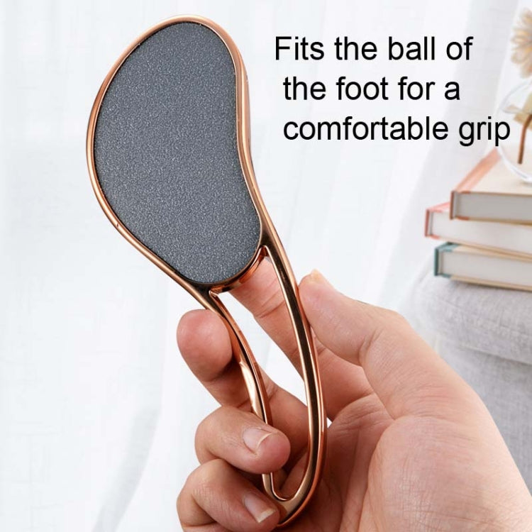 Exfoliating Foot Grinder Heel Foot Rub, Frosted-Blue, Frosted-Deep Gray, Frosted-Golden, Nano-Blue, Nano-Gray, Nano-Gold