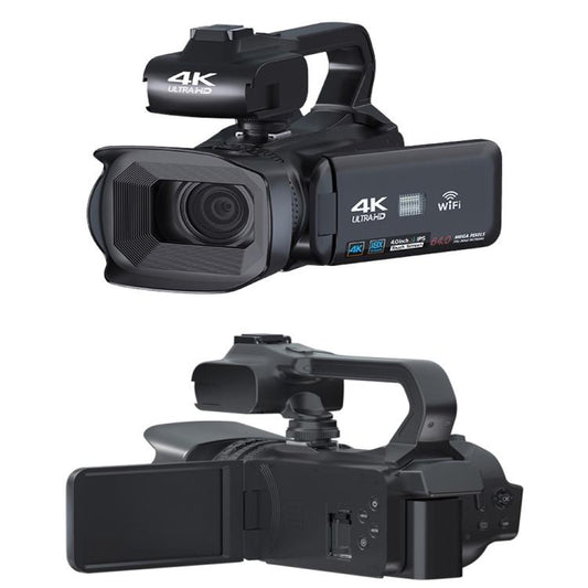 64MP 18X Zoom 4-Inch Touch Screen Handheld Digital Video Camera