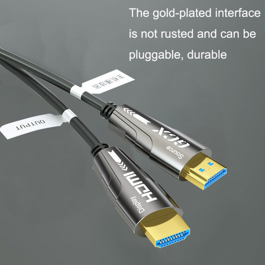 HDMI 2.0 Male To HDMI 2.0 Male 4K HD Active Optical Cable, Cable Length: