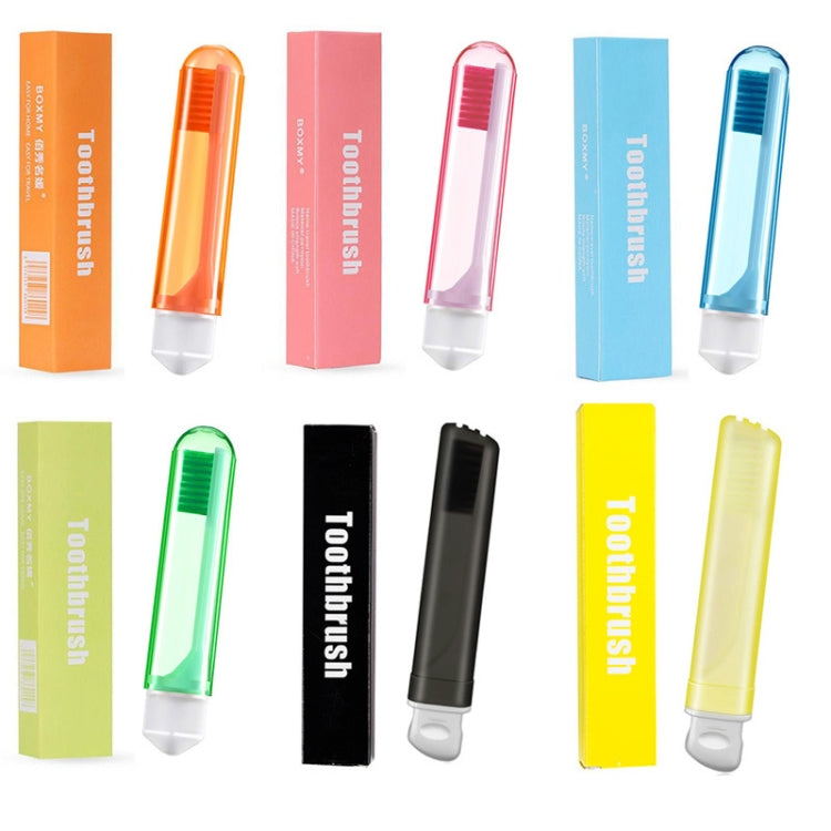 Portable Business Trip Folding Toothbrush Multi-color Super Soft Bristles Toothbrush, 6 PCS/Set, 4 PCS/Set