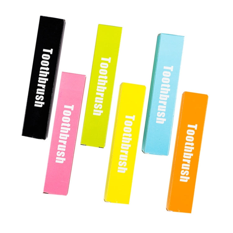 Portable Business Trip Folding Toothbrush Multi-color Super Soft Bristles Toothbrush, 6 PCS/Set, 4 PCS/Set