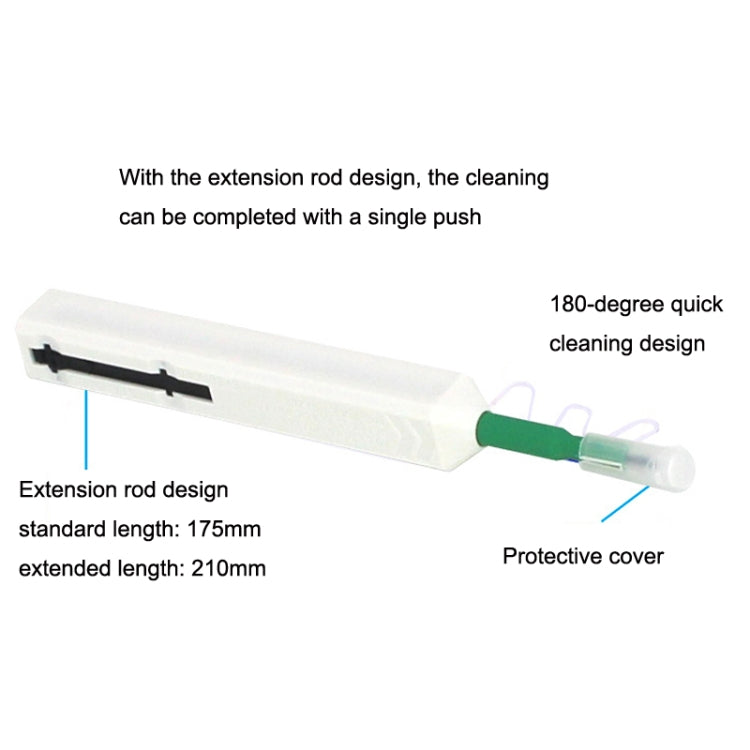 FC-SC/MU-2.5mm Fiber Connection Cleaning Tool Core Cleaner