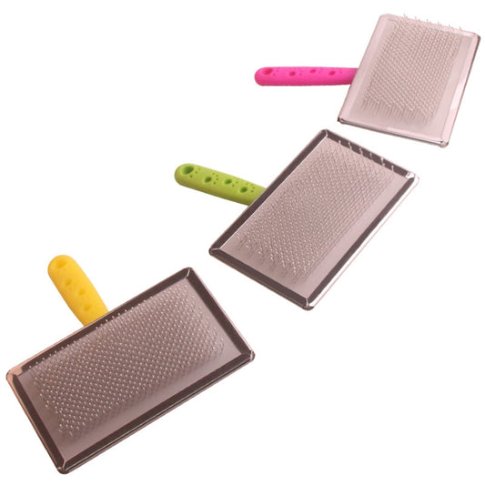 BG-W1347 Pet Hair Removal Massage Comb Dog Cleaning Tools, Random Color Delivery