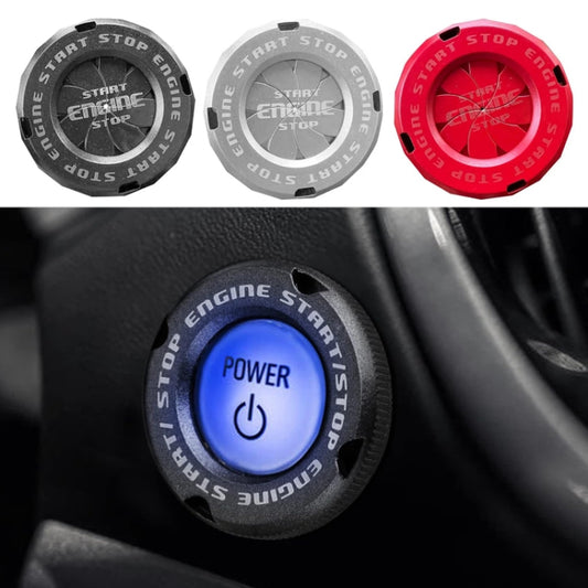 Car Motorcycle One-button Start Button Ignition Switch Rotating Protective Cover