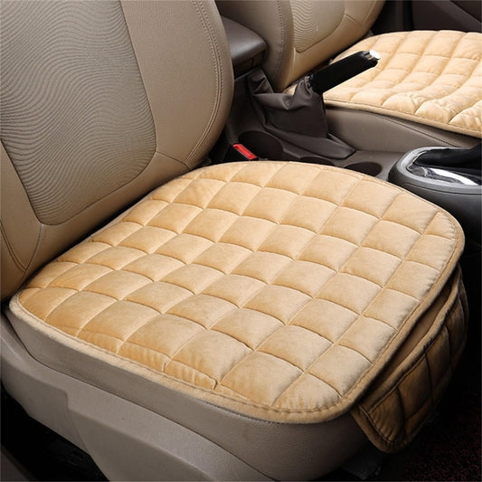 Car Winter Backless Plush Non-slip Non-binding Seat Cushion