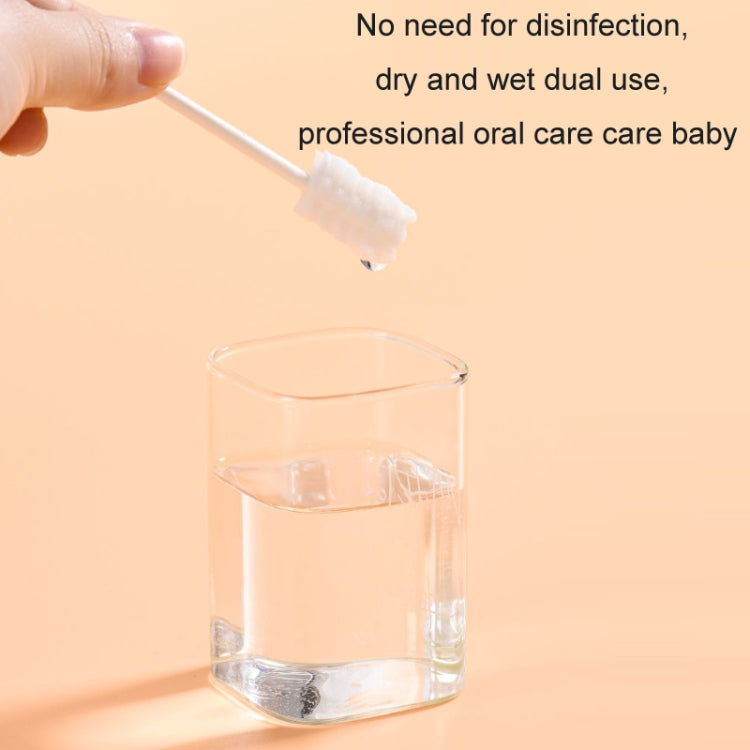 CUYUANSD 30pcs/can Baby Oral Cleaner Tongue Cleaning Gauze Swab, Classic