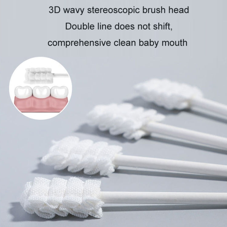 CUYUANSD 30pcs/can Baby Oral Cleaner Tongue Cleaning Gauze Swab, Classic
