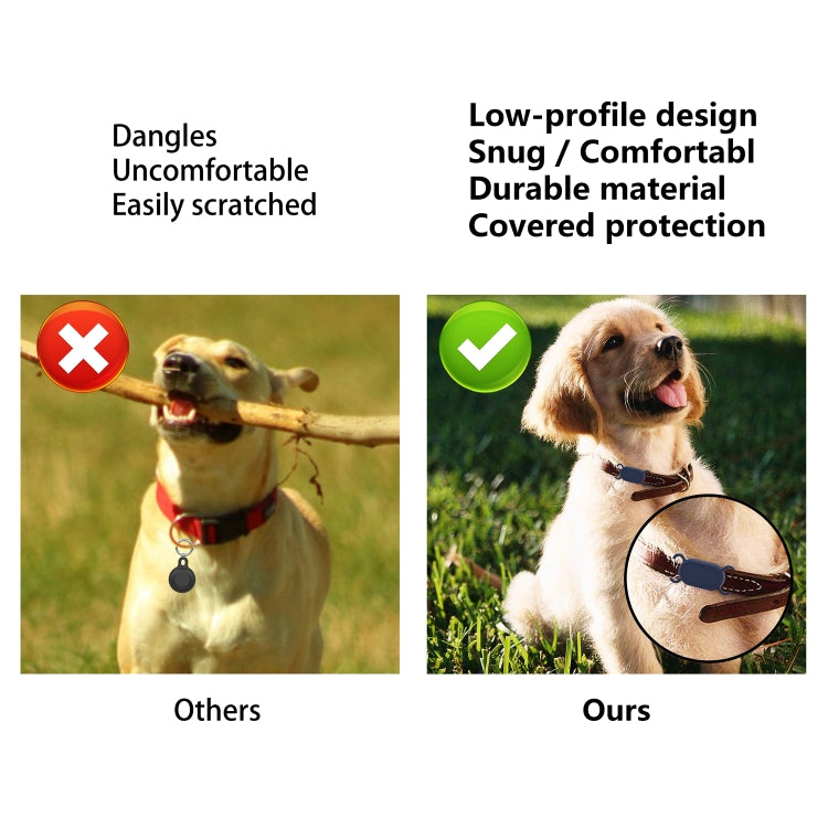 For Samsung Galaxy SmartTag 2 Pet Silicone Life Waterproof Protective Case
