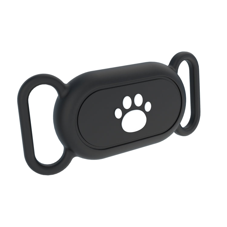 For Samsung Galaxy SmartTag 2 Pet Life Waterproof Silicone Protective Case, Black Cat Claw, Black Bone, Pink Cat Claw, Pink Bone, Deep Blue Cat Claw, Deep Blue Bone