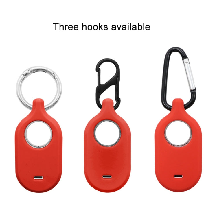 For Samsung Galaxy SmartTag2 With Key Ring Silicone Protective Case