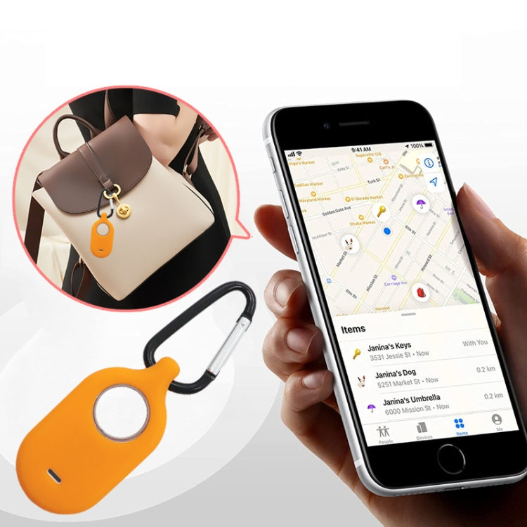 For Samsung Galaxy SmartTag2 With Key Ring Silicone Protective Case