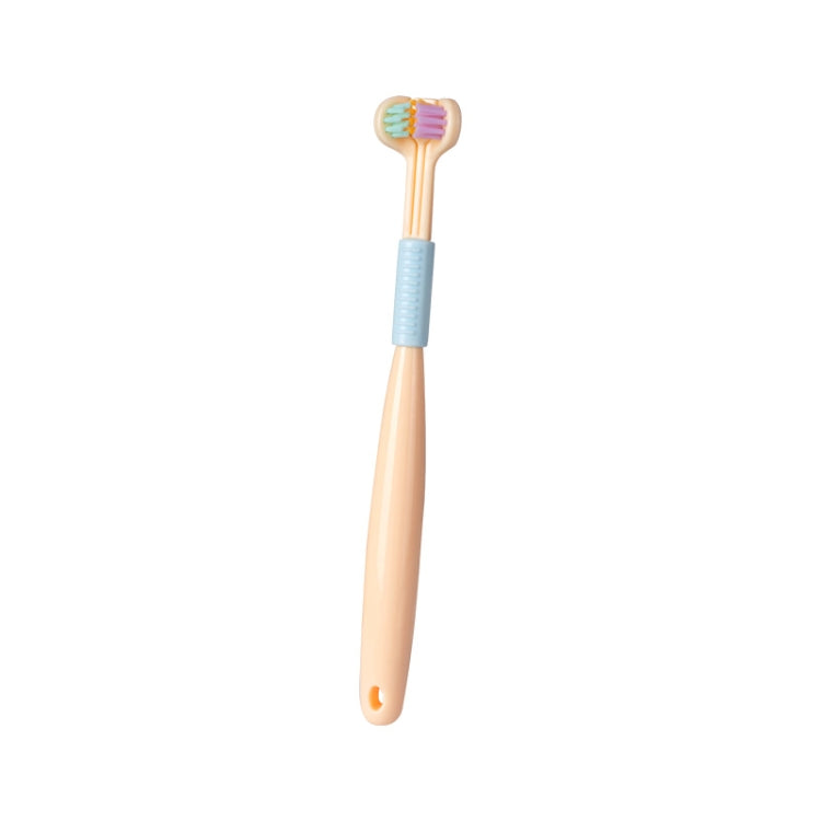 YALINA Three Sided Toothbrush Soft Hair 360 Degree V Shaped Toothbrush, 418 Adult Pink, 418 Adult Purple, A22 Kids Pink, A22 Kids Yellow, A22 Kids Blue