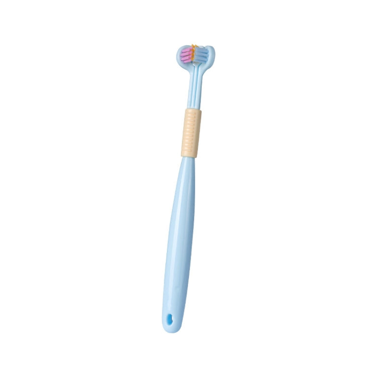 YALINA Three Sided Toothbrush Soft Hair 360 Degree V Shaped Toothbrush, 418 Adult Pink, 418 Adult Purple, A22 Kids Pink, A22 Kids Yellow, A22 Kids Blue