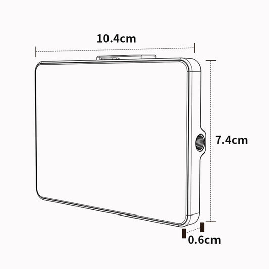 Rechargeable Pocket Light Mini Photography Light LED Outdoor Shooting Supplementary Light
