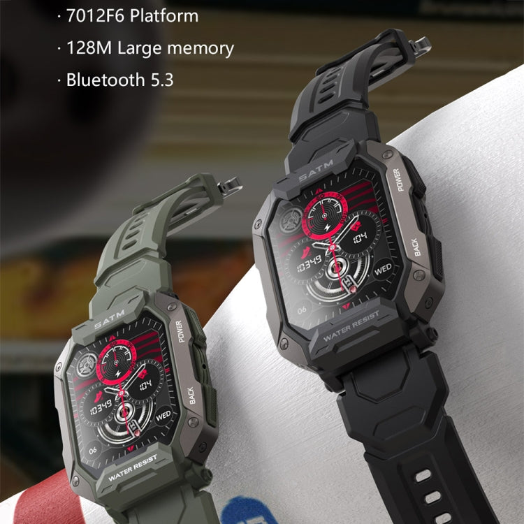C20Plus 1.81-inch Health Monitoring Waterproof Bluetooth Call Smart Watch