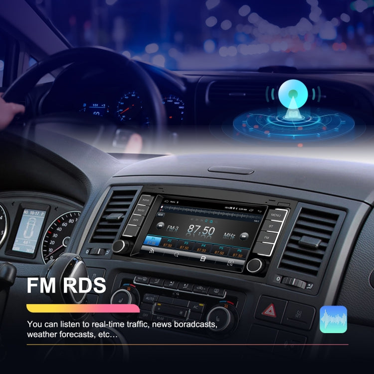 For Volkswagen Touareg 7-Inch Car WiFi Player Android 13 System Support CarPlay/Android Auto