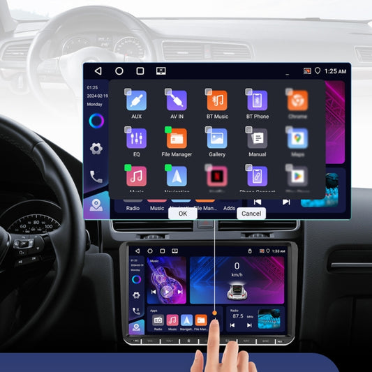 For Volkswagen 4+64G Multimedia Player Android 13 System