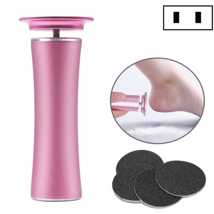 Electric Foot File Speed Adjustable Sandpaper Discs Callus Remover Pedicure Fast Remove Feet Hard Cracked Dry Dead Skin Tool, US plug, EU plug, UK plug