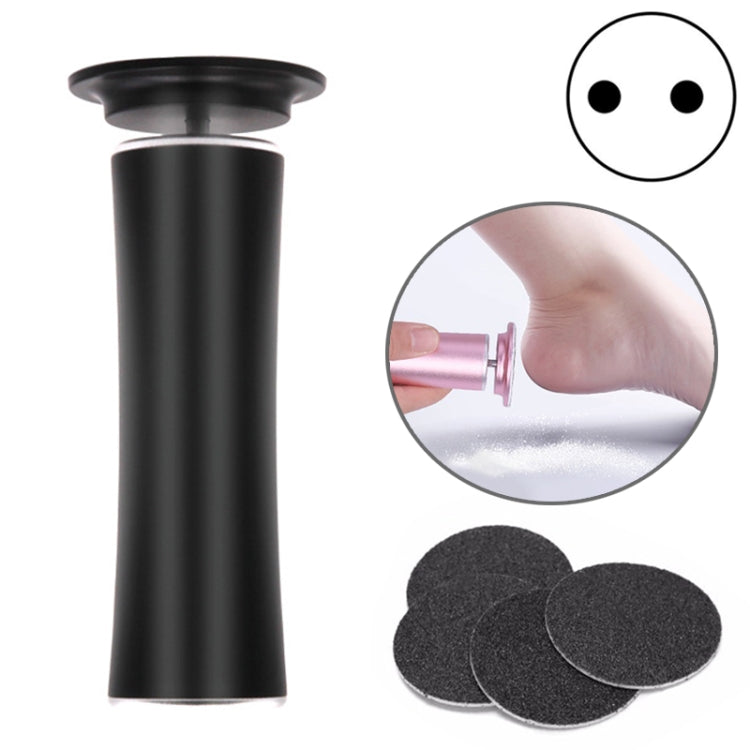 Electric Foot File Speed Adjustable Sandpaper Discs Callus Remover Pedicure Fast Remove Feet Hard Cracked Dry Dead Skin Tool, US plug, EU plug, UK plug