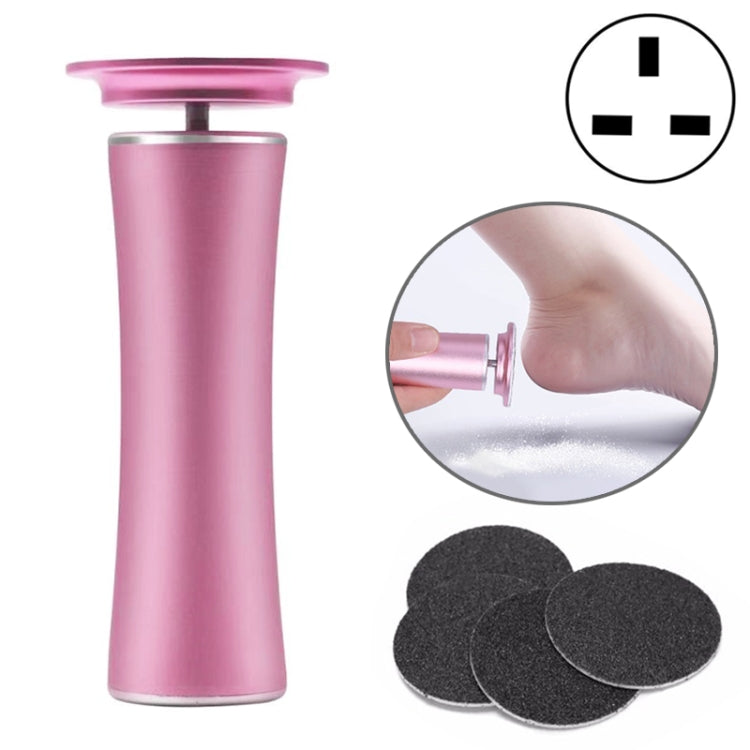 Electric Foot File Speed Adjustable Sandpaper Discs Callus Remover Pedicure Fast Remove Feet Hard Cracked Dry Dead Skin Tool, US plug, EU plug, UK plug