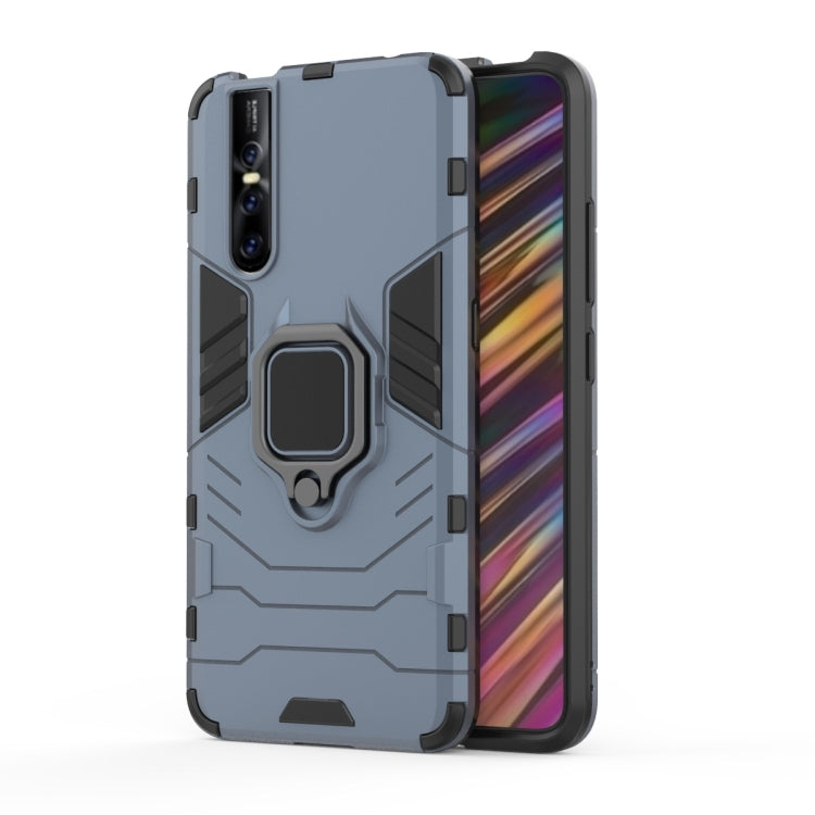 PC + TPU Shockproof Protective Case for Vivo V15 Pro, with Magnetic Ring Holder, For Vivo V15 Pro
