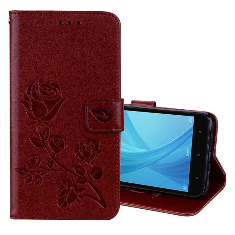 For Xiaomi  Redmi Note 5A Pro / Prime Roses Pressed Flowers Pattern Flip Leather Case with Holder & Card Slots & Wallet, For Xiaomi Redmi Note 5A Pro / Prime