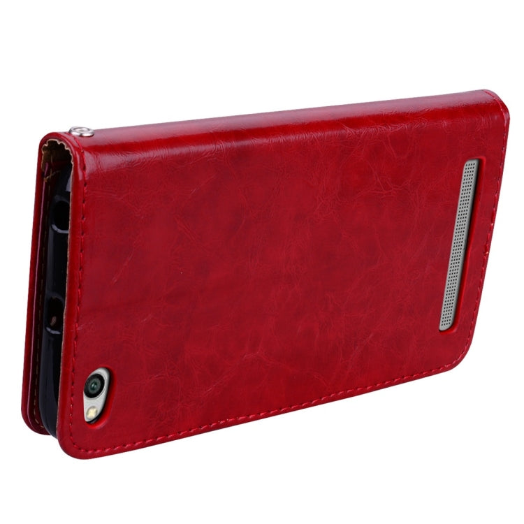 For Xiaomi  Redmi 5A Business Style Oil Wax Texture Horizontal Flip Leather Case with Holder & Card Slots & Wallet & Lanyard, For Xiaomi Redmi 5A