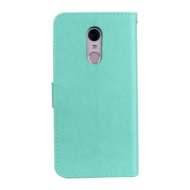 For Xiaomi Redmi 5 Plus Rose Embossed Horizontal Flip Environmental PU Leather Case with Holder & Card Slots & Wallet, For Xiaomi Redmi 5 Plus