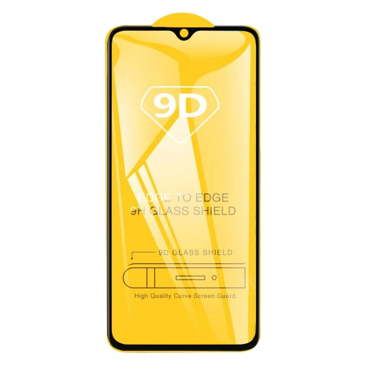 25 PCS For Xiaomi Redmi Note 8 / 8 2021 9D Full Glue Full Screen Tempered Glass Film, For Xiaomi Redmi Note 8 / 8 2021 (25 PCS)