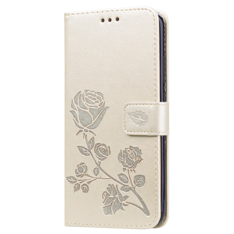 Rose Embossed Horizontal Flip PU Leather Case for Xiaomi Redmi 7, with Holder & Card Slots & Wallet, For Xiaomi Redmi 7