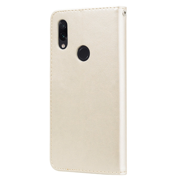 Rose Embossed Horizontal Flip PU Leather Case for Xiaomi Redmi 7, with Holder & Card Slots & Wallet, For Xiaomi Redmi 7