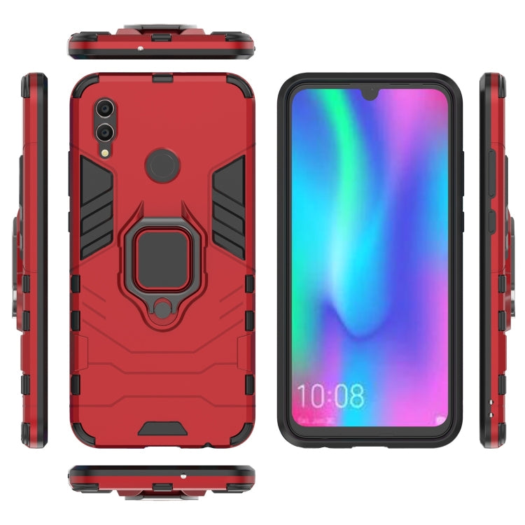 PC + TPU Shockproof Protective Case with Magnetic Ring Holder for Huawei Honor 10 Lite