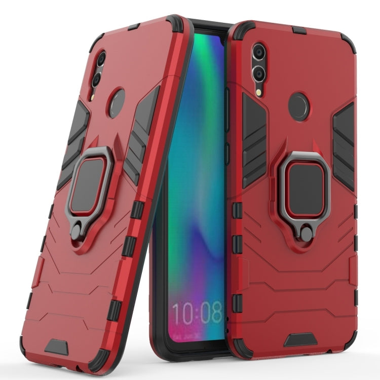 PC + TPU Shockproof Protective Case with Magnetic Ring Holder for Huawei Honor 10 Lite