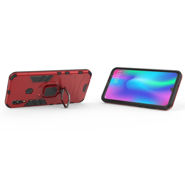 PC + TPU Shockproof Protective Case with Magnetic Ring Holder for Huawei Honor 10 Lite
