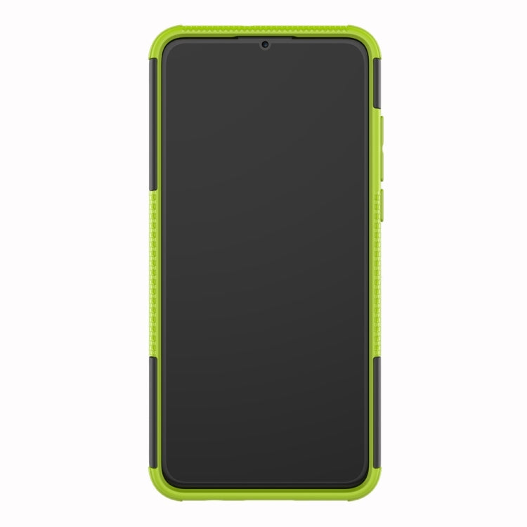Tire Texture TPU+PC Shockproof Phone Case for Huawei P30 Lite / Nova 4e, with Holder, For Huawei P30 Lite