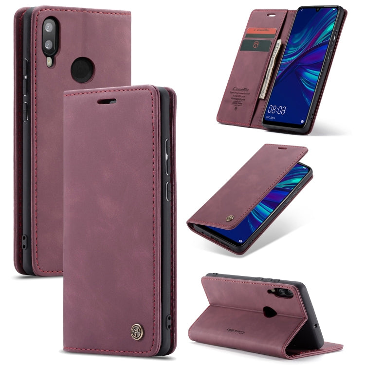 CaseMe Multifunctional Retro Frosted Horizontal Flip Leather Case for Huawei P Smart 2019 /  Honor 10 Lite, with Card Slots & Holder & Wallet, For Huawei P Smart 2019