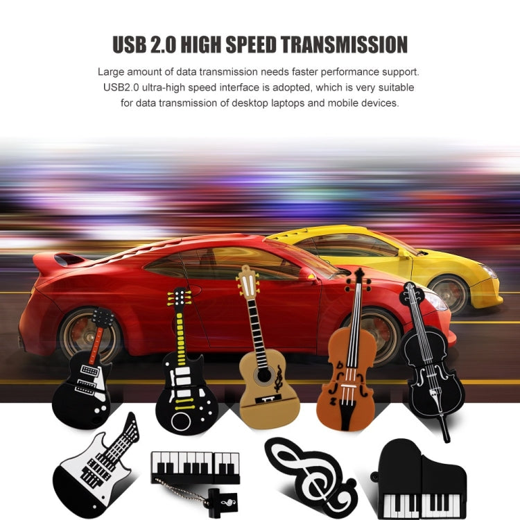 MicroDrive 4GB USB 2.0 Guitar U Disk, 4GB