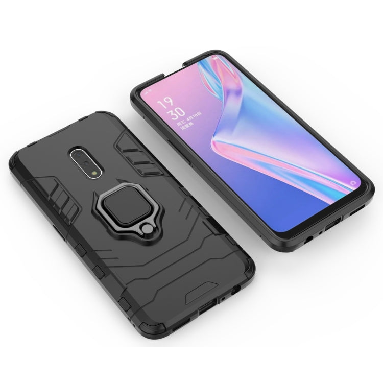 PC + TPU Shockproof Protective Case for OPPO K3 /Realme X, with Magnetic Ring Holder, For OPPO K3