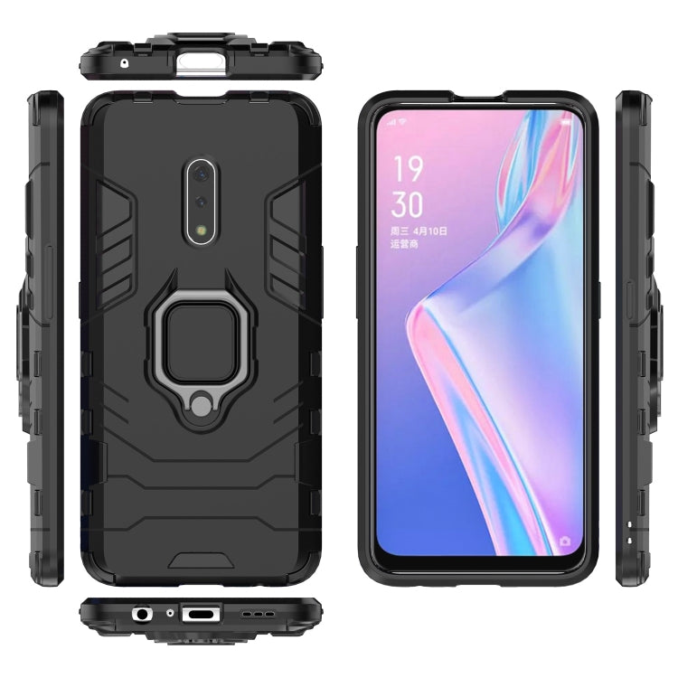 PC + TPU Shockproof Protective Case for OPPO K3 /Realme X, with Magnetic Ring Holder, For OPPO K3